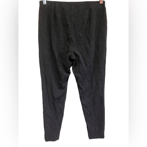 J. Jill Heathered Gray Slim Fit Ponte Leggings - Picture 3 of 7